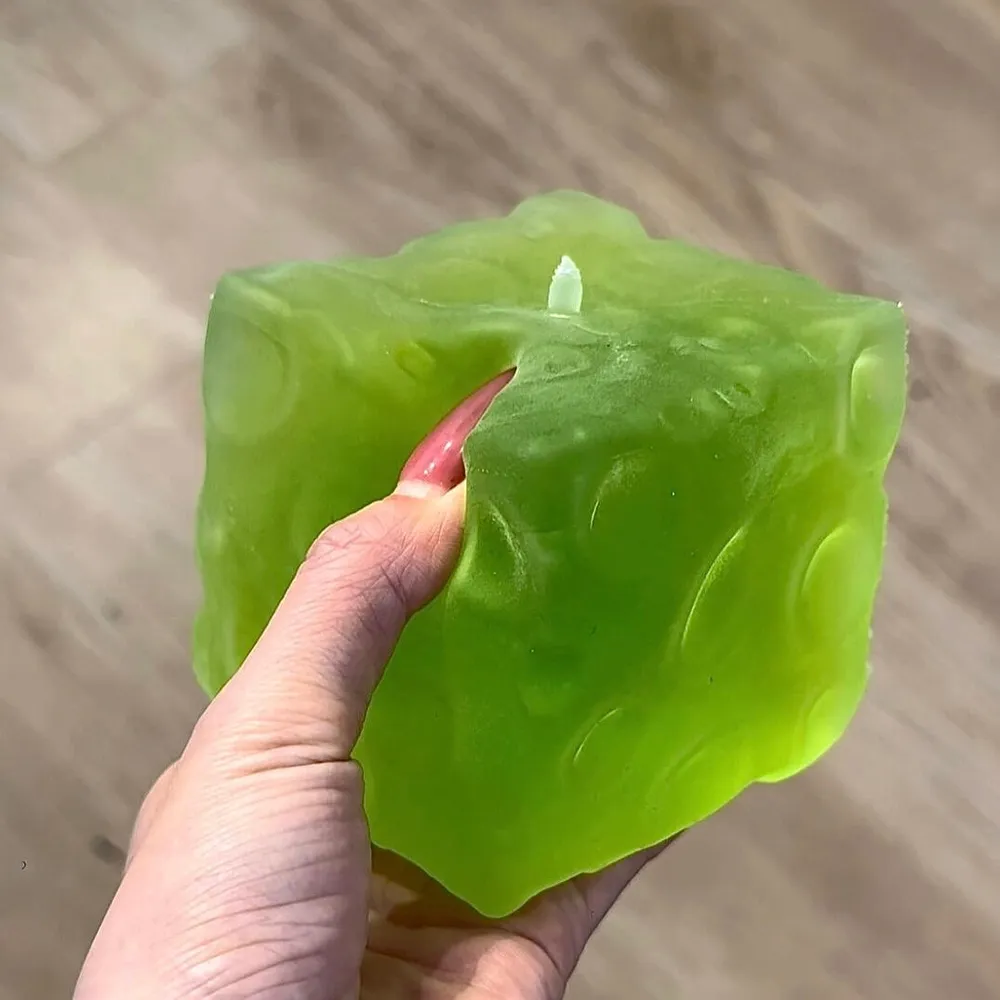 Jumbo Cheese Vaseline Stress Ball Squishy Stress Relief Decompression Toy — photo 3