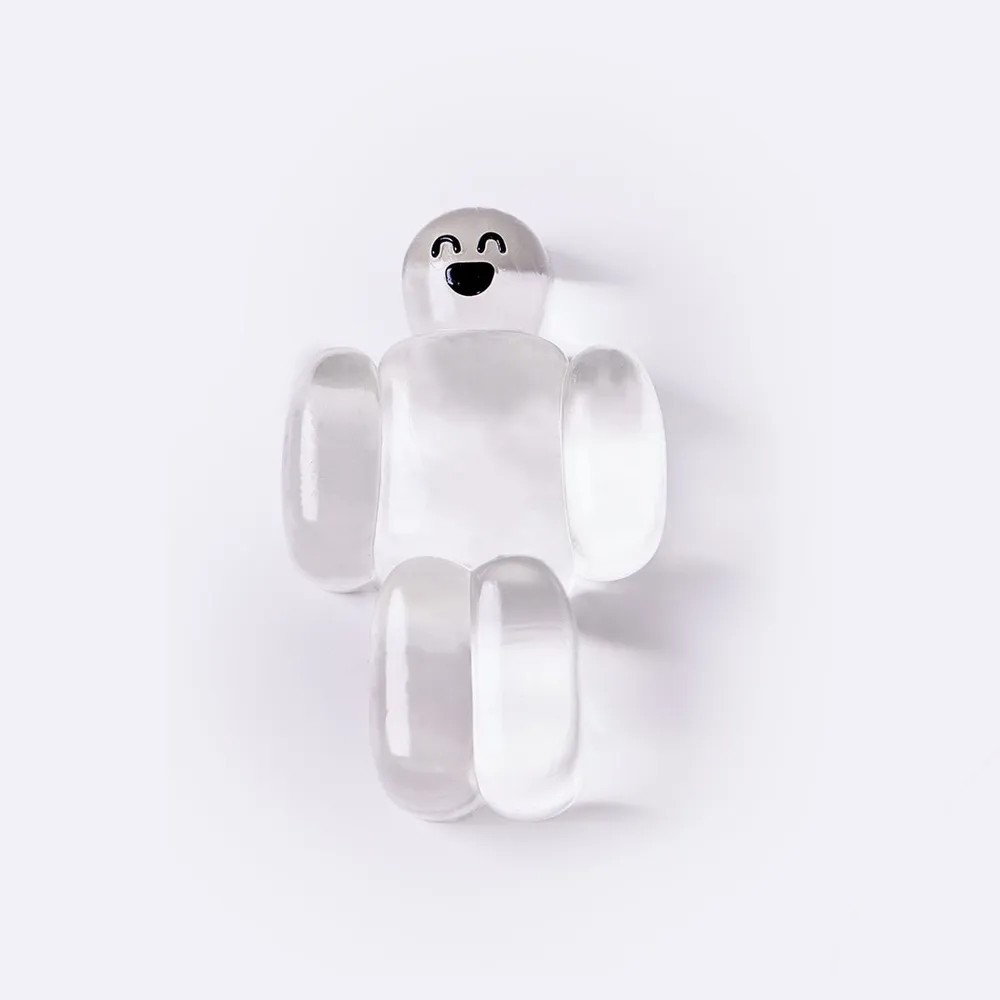 Jumbo Clear Robot Taba Squishy