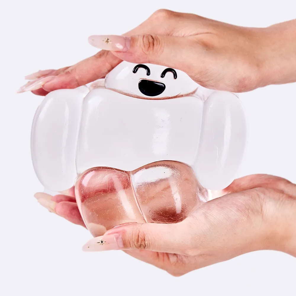 Jumbo Clear Robot Taba Squishy — photo 2
