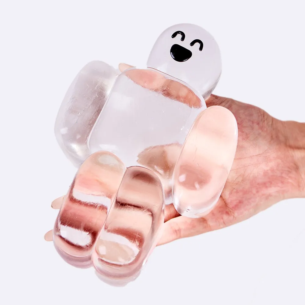 Jumbo Clear Robot Taba Squishy — photo 4