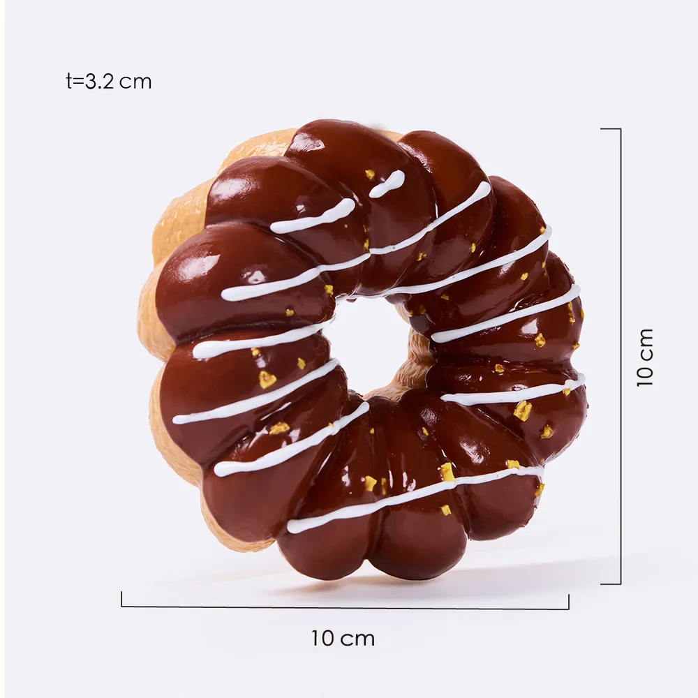 Jumbo Mocha Donut Taba Squishy — photo 2