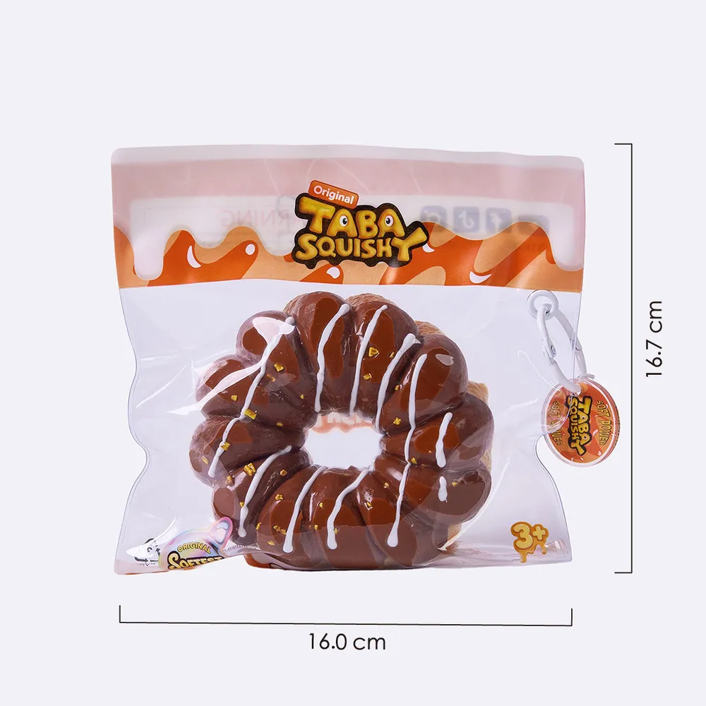 Jumbo Mocha Donut Taba Squishy — photo 6