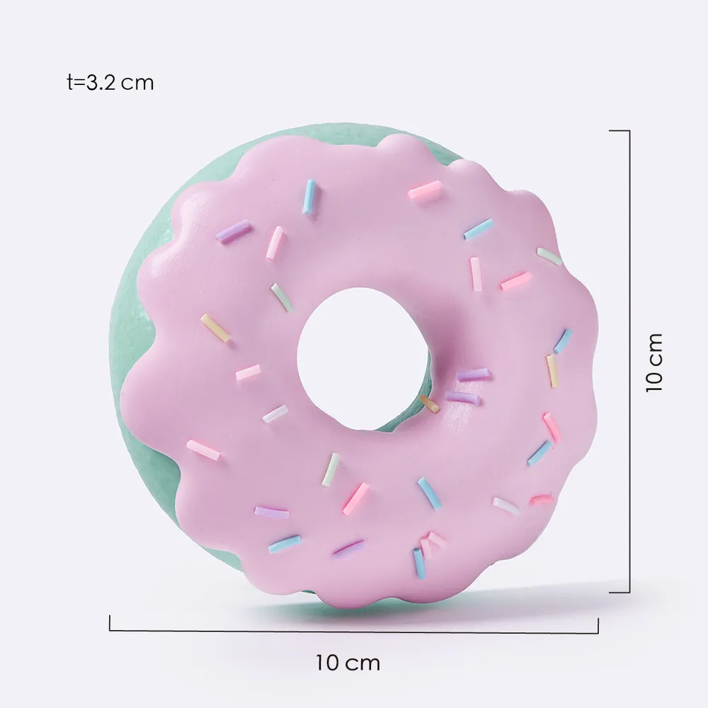 Jumbo Pink Mint Donut Taba Squishy — photo 2