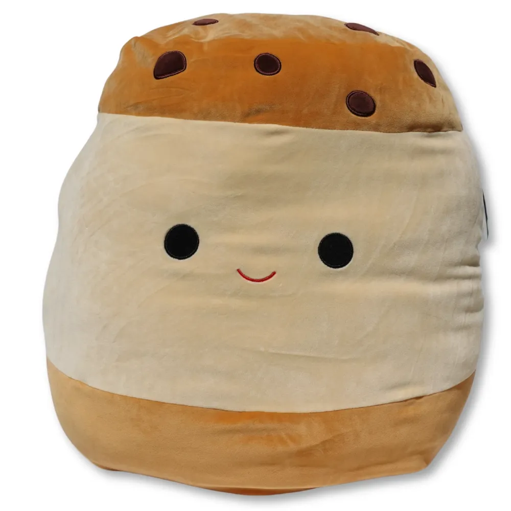 Jumbo Pink-white Sandwich Cookie Taba Squishy — photo 3
