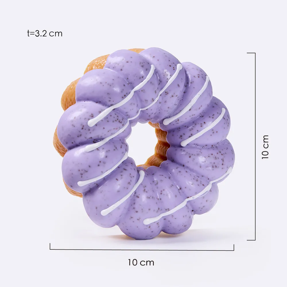 Jumbo Purple Grape Donut Taba Squishy — photo 2
