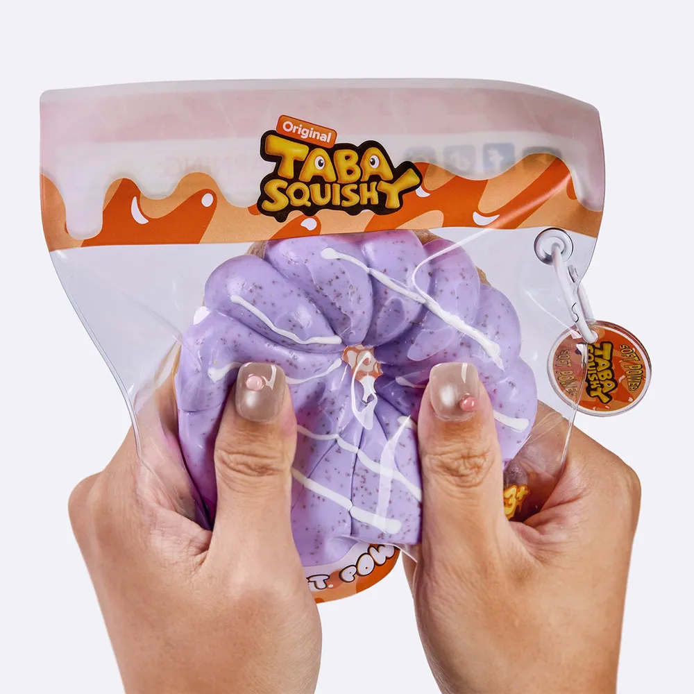 Jumbo Purple Grape Donut Taba Squishy — photo 4