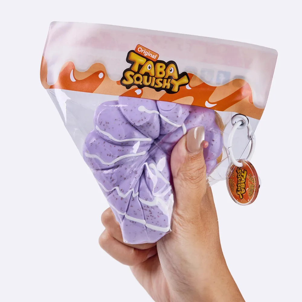 Jumbo Purple Grape Donut Taba Squishy — photo 5