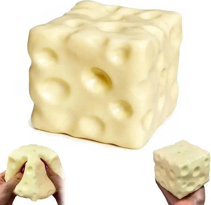 Jumbo Squishy Cheese Block — photo 4