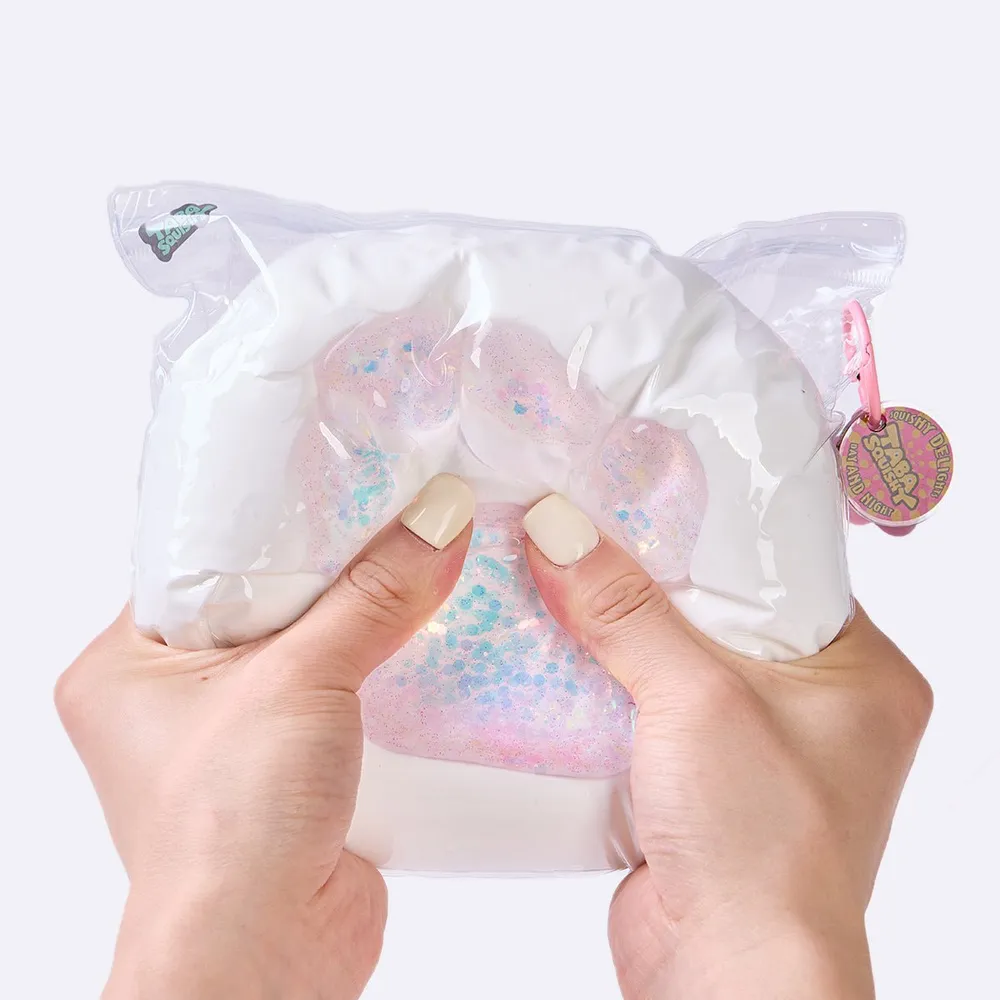 Jumbo White-bling Paw Taba Squishy — photo 6