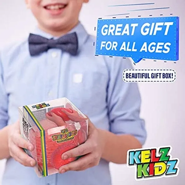 Kelz Kidz Jumbo Textured Squishy Stress Ball – Giant Sensory Fidget Toy for Stress Relief — photo 2