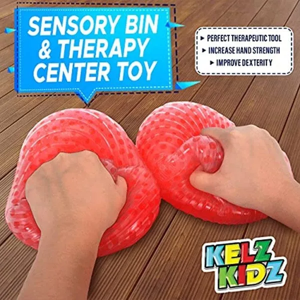 Kelz Kidz Jumbo Textured Squishy Stress Ball – Giant Sensory Fidget Toy for Stress Relief — photo 3