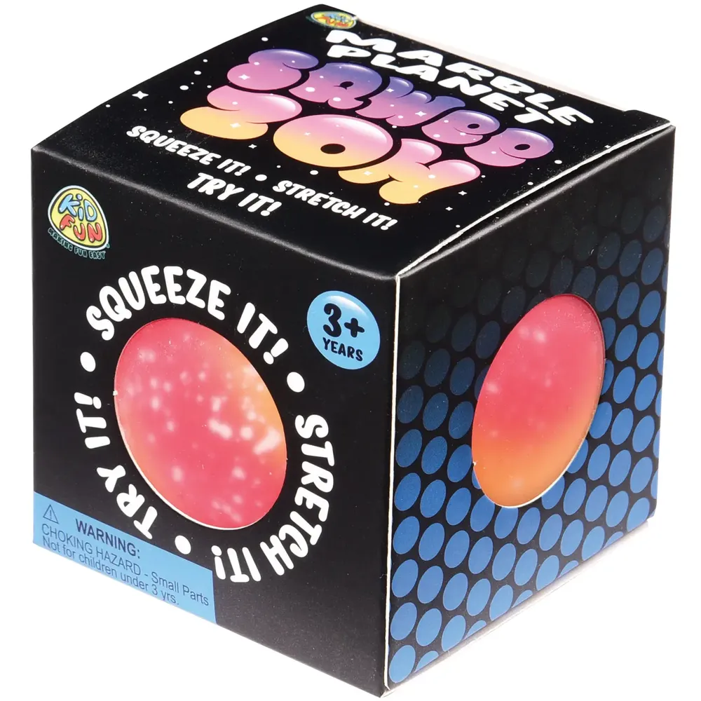 Kid Fun Marble Planet Squish Ball Stress Relief Sensory Toy — photo 2