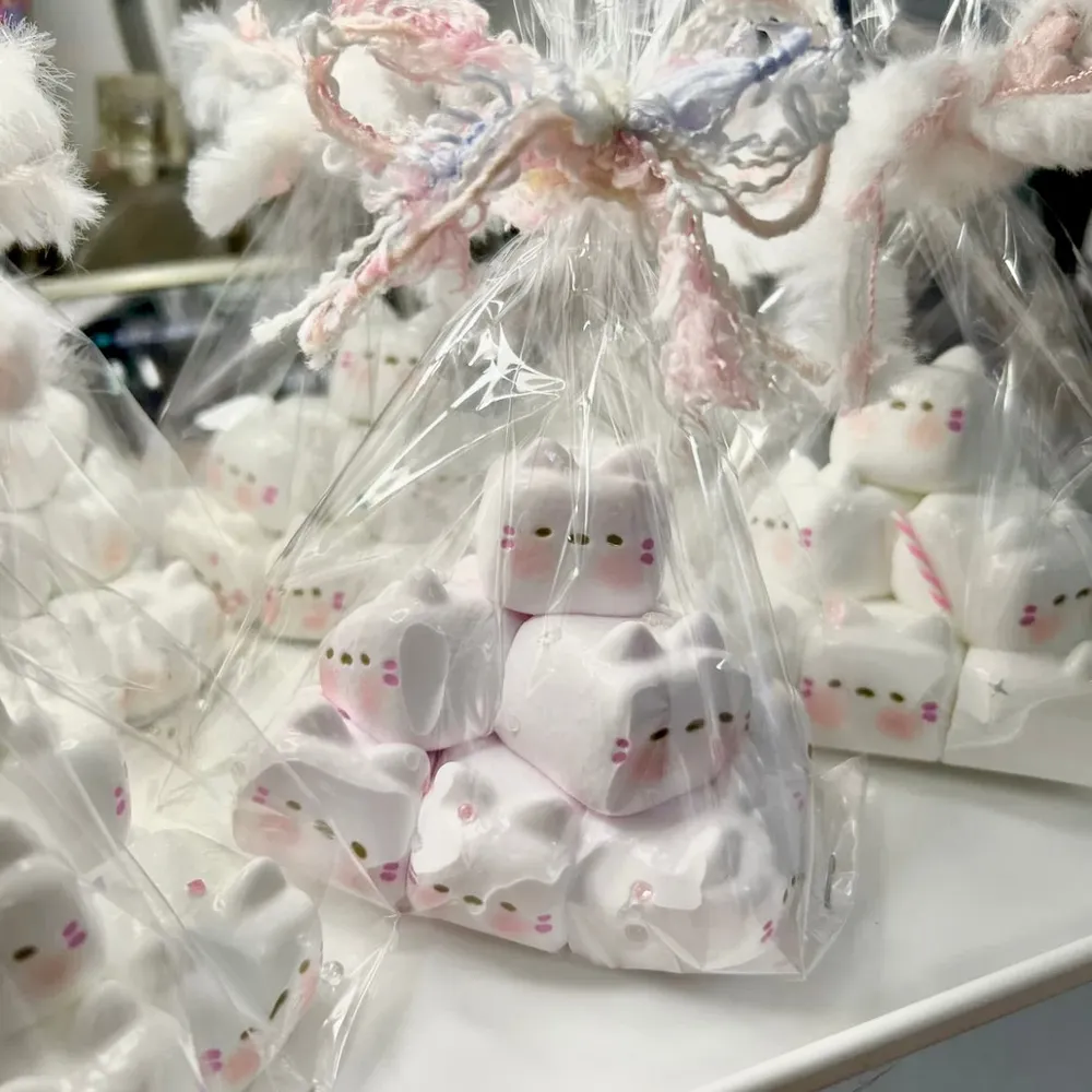 Kitty Marshmallow Bundle Squishy Stress Relief Decompression Toy — photo 2