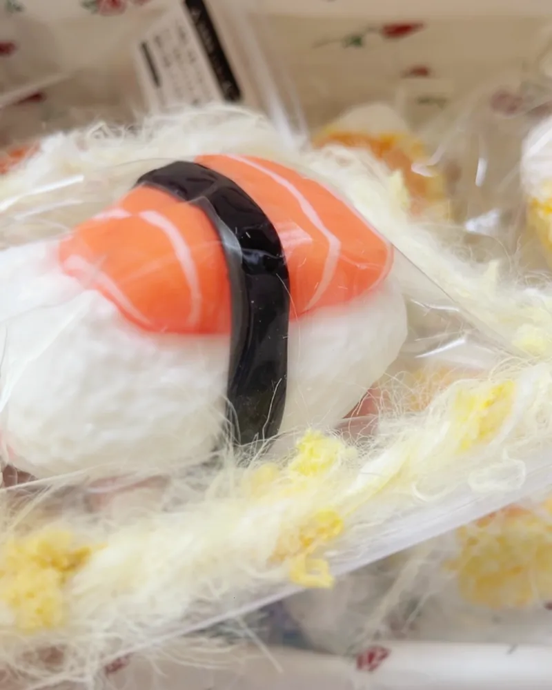 Kitty Salmon Sushi Squishy Stress Relief Decompression Toy — photo 3