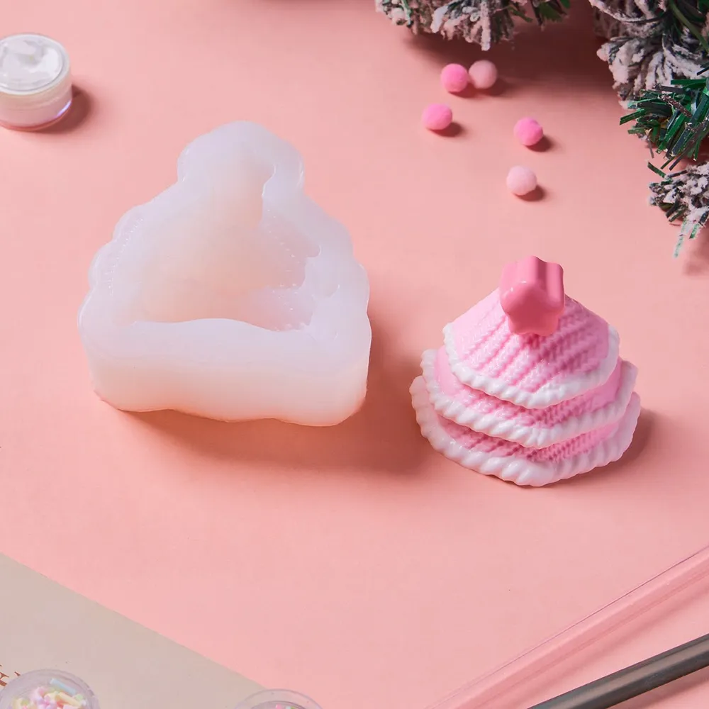 Knitted Christmas Tree Taba Squishy DIY Mold Set — photo 2