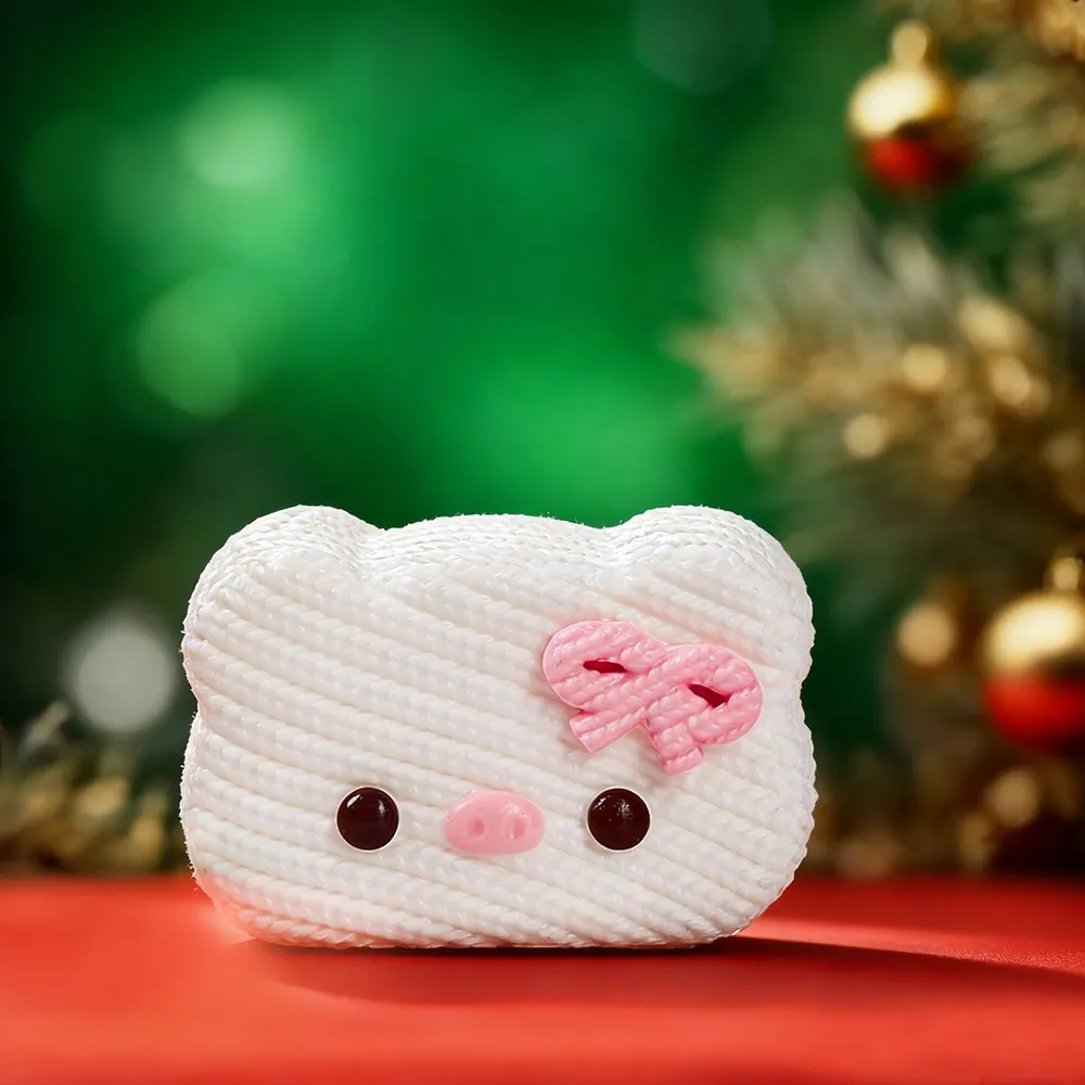 Knitted Pig Taba Squishy — photo 2