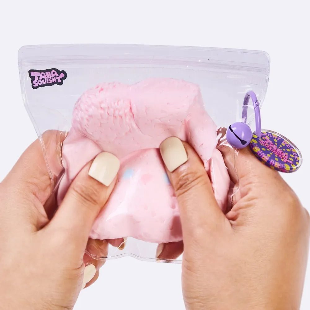 Knitted Pink Bunny Taba Squishy — photo 6