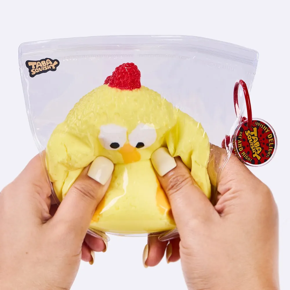 Knitted Yellow Chick Taba Squishy — photo 5