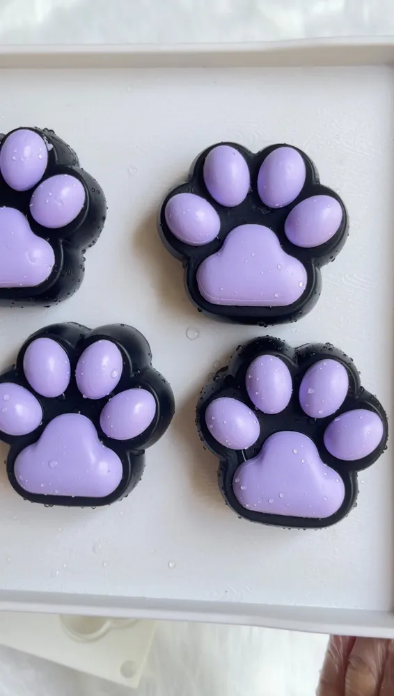 Kuromi Kitty Paw Squishy Stress Relief Decompression Toy w/o Flocking