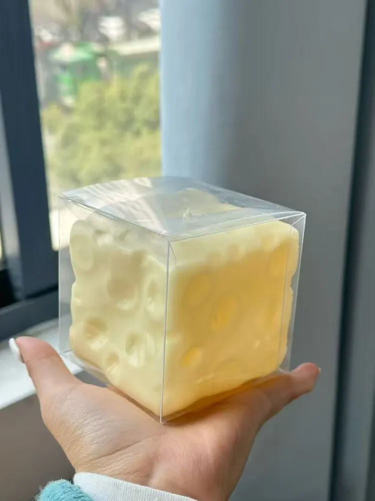 Large Cheese Squishy Fill (Zero bounce-back) Squish Fidget Toy(10 Days Wait) — photo 2