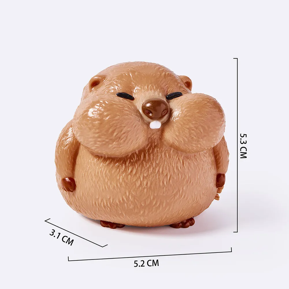 Latte Groundhog Taba Squishy — photo 2
