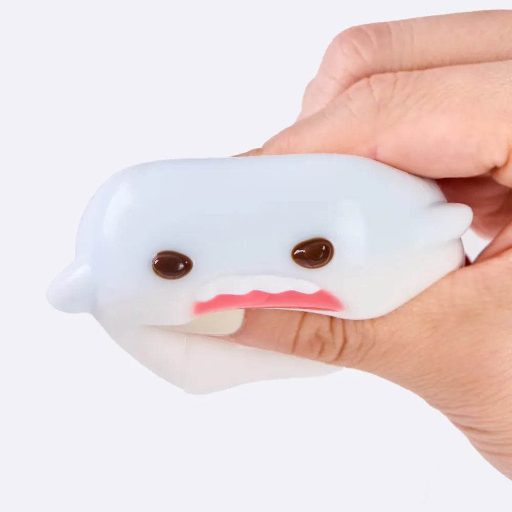 Light Blue Shark Cube Taba Squishy — photo 2