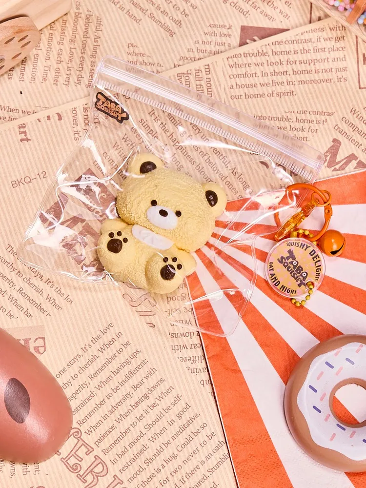 Light Yellow Bear Taba Squishy — photo 2