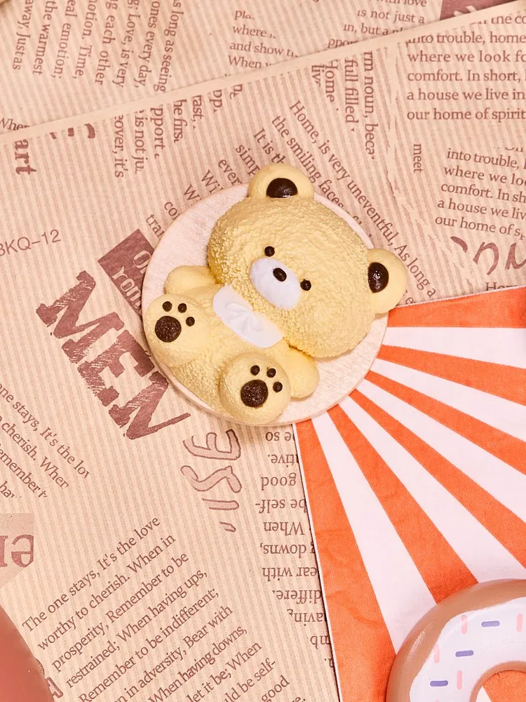 Light Yellow Bear Taba Squishy — photo 3