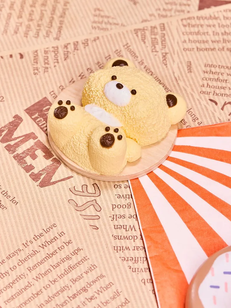 Light Yellow Bear Taba Squishy — photo 4