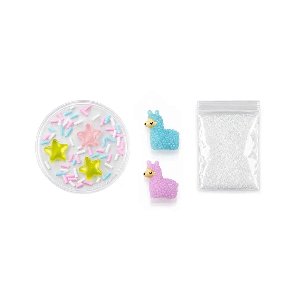 LIT Slime Animal Charms Collection Scented Slime Jar (7.1oz) Alpaca Party — photo 4