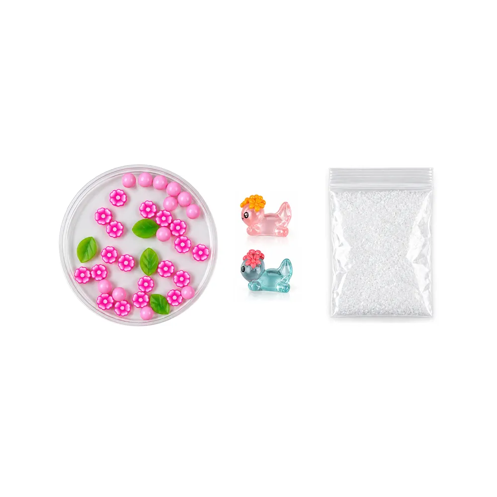 LIT Slime Animal Charms Collection Scented Slime Jar (7.1oz) Axolotl Zen — photo 4