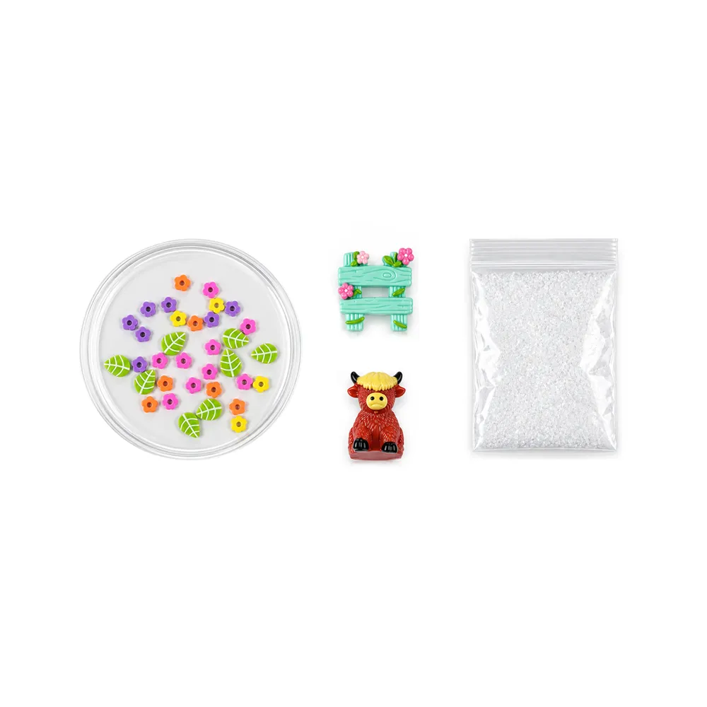 LIT Slime Animal Charms Collection Scented Slime Jar (7.1oz) Highland Meadows — photo 4