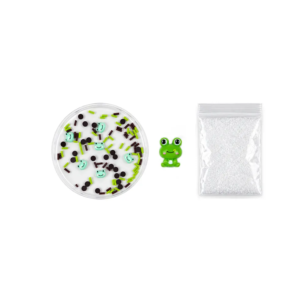 LIT Slime Animal Charms Collection Scented Slime Jar (7.1oz) Minty Frog — photo 4