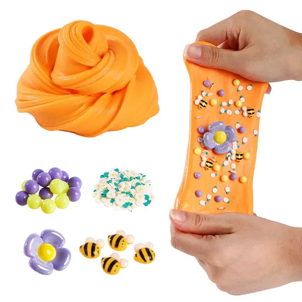 LIT Slime DIY Scented Slime Kit with Charms (1 Jar) Honeybee Garden — photo 3