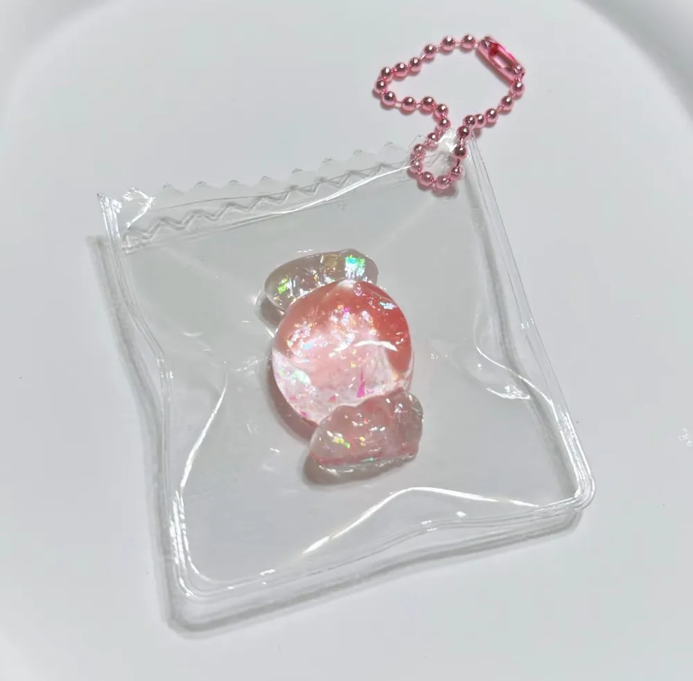 Little Fruit Candy Squishy Keychain Fidget Toy — photo 2