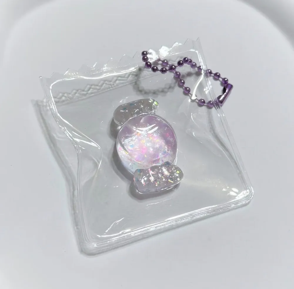 Little Fruit Candy Squishy Keychain Fidget Toy — photo 3