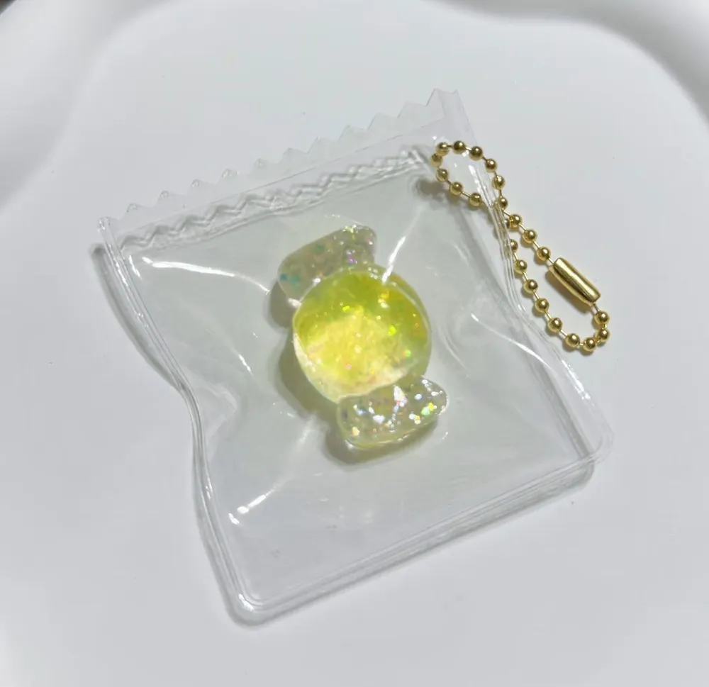 Little Fruit Candy Squishy Keychain Fidget Toy — photo 4
