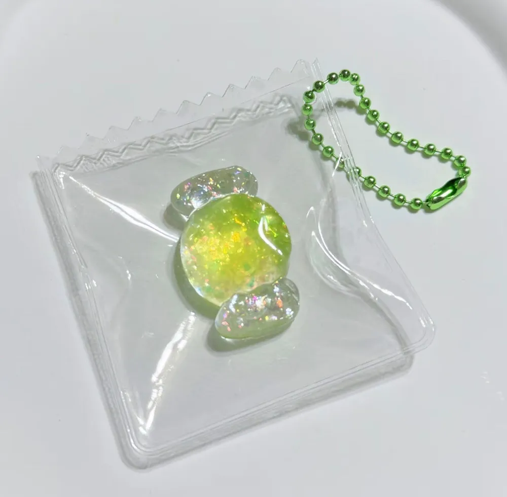 Little Fruit Candy Squishy Keychain Fidget Toy — photo 6