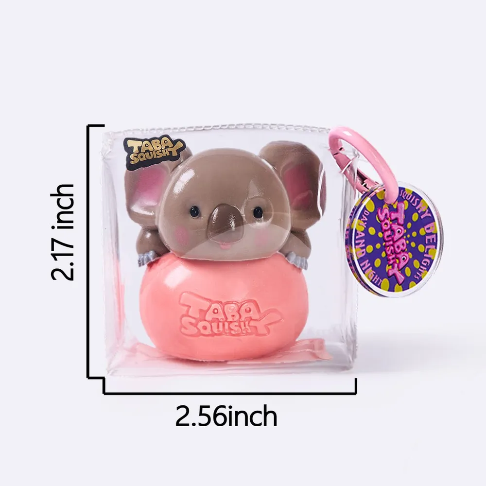 Little Koala on Pink Ball Taba Squishy — photo 4