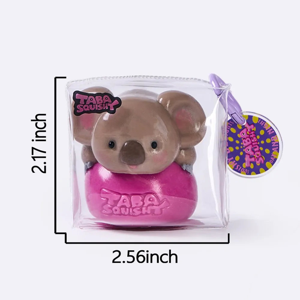 Little Koala on Purple Ball Taba Squishy — photo 4