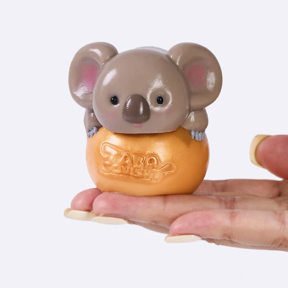 Little Koala on Yellow Ball Taba Squishy — photo 3
