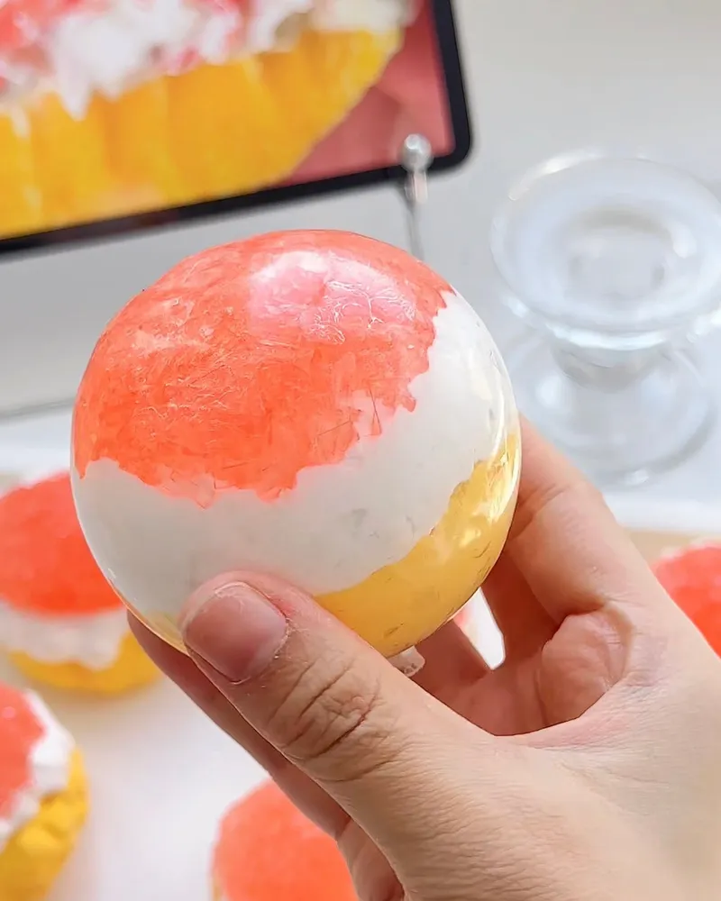 Mango Pomelo Sago Stress Ball Squishy Stress Relief Decompression Toy — photo 2