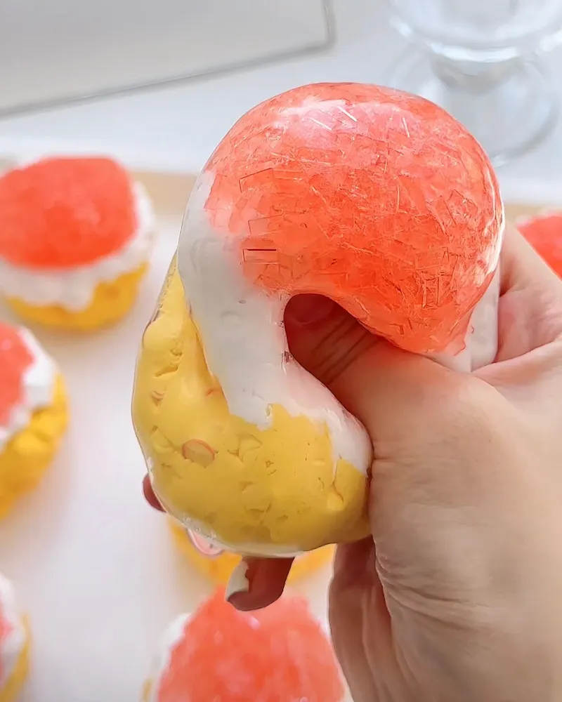 Mango Pomelo Sago Stress Ball Squishy Stress Relief Decompression Toy — photo 3