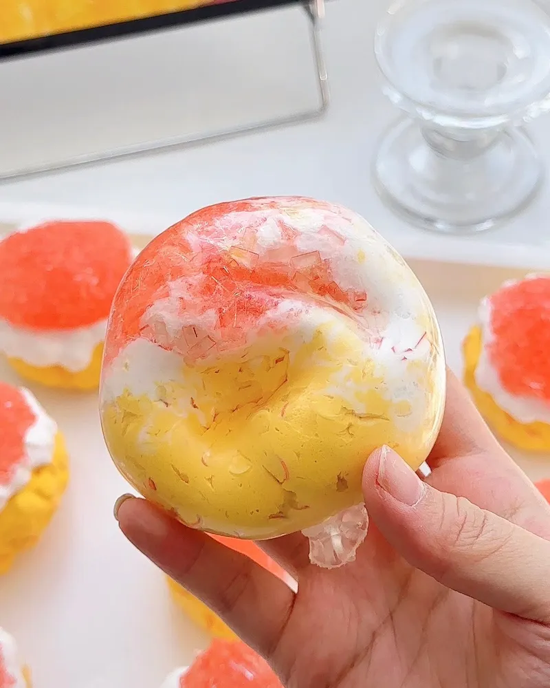 Mango Pomelo Sago Stress Ball Squishy Stress Relief Decompression Toy — photo 6
