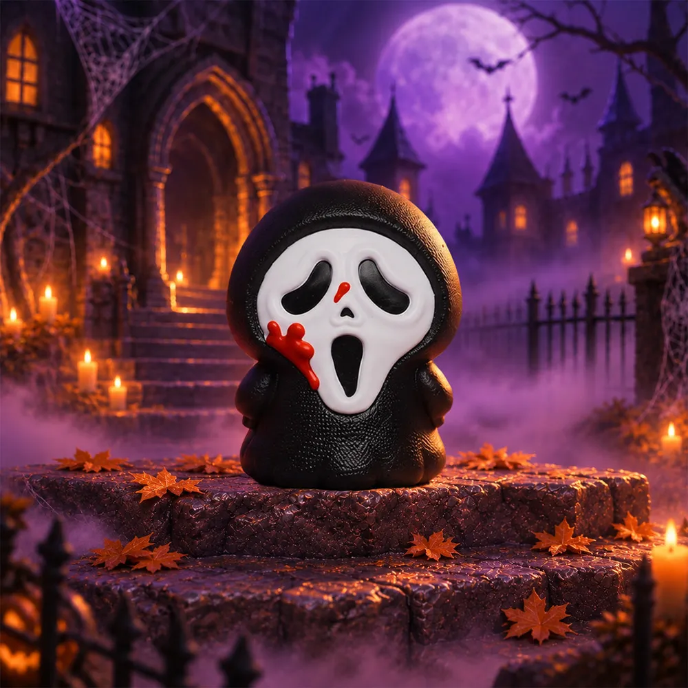 Masked Ghost Taba Squishy — photo 4