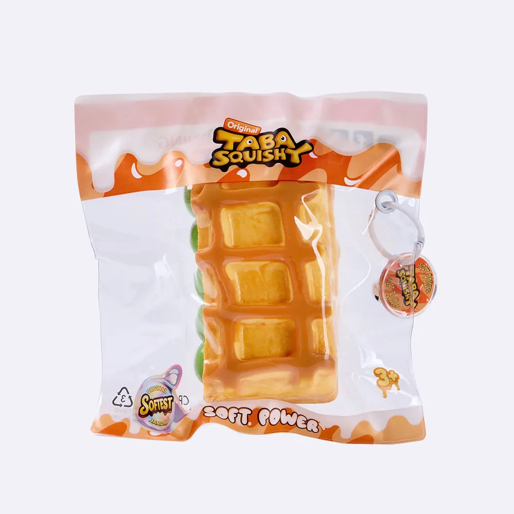 Matcha-Filled Waffle Bar Taba Squishy — photo 3