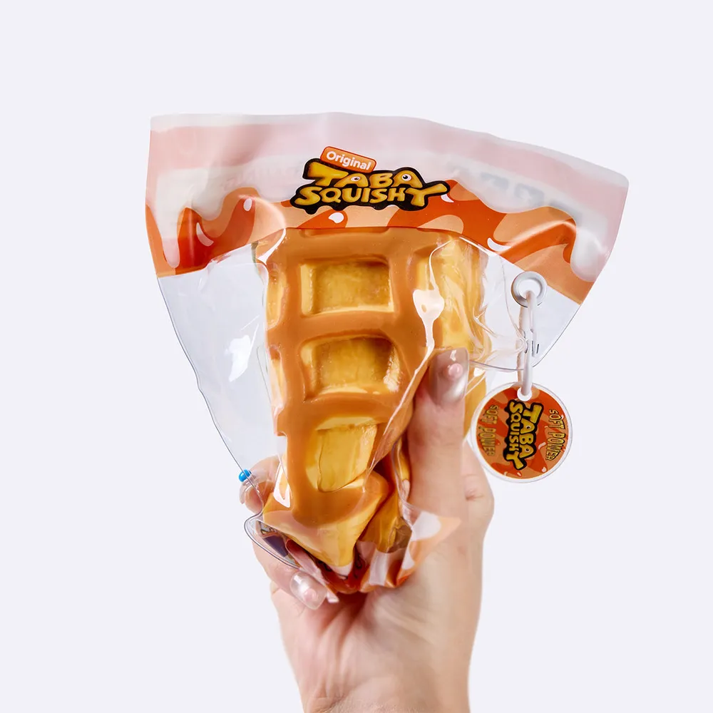 Matcha-Filled Waffle Bar Taba Squishy — photo 4