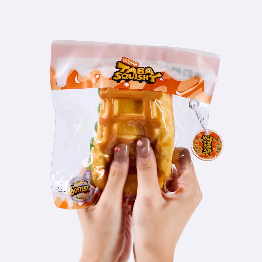 Matcha-Filled Waffle Bar Taba Squishy — photo 5