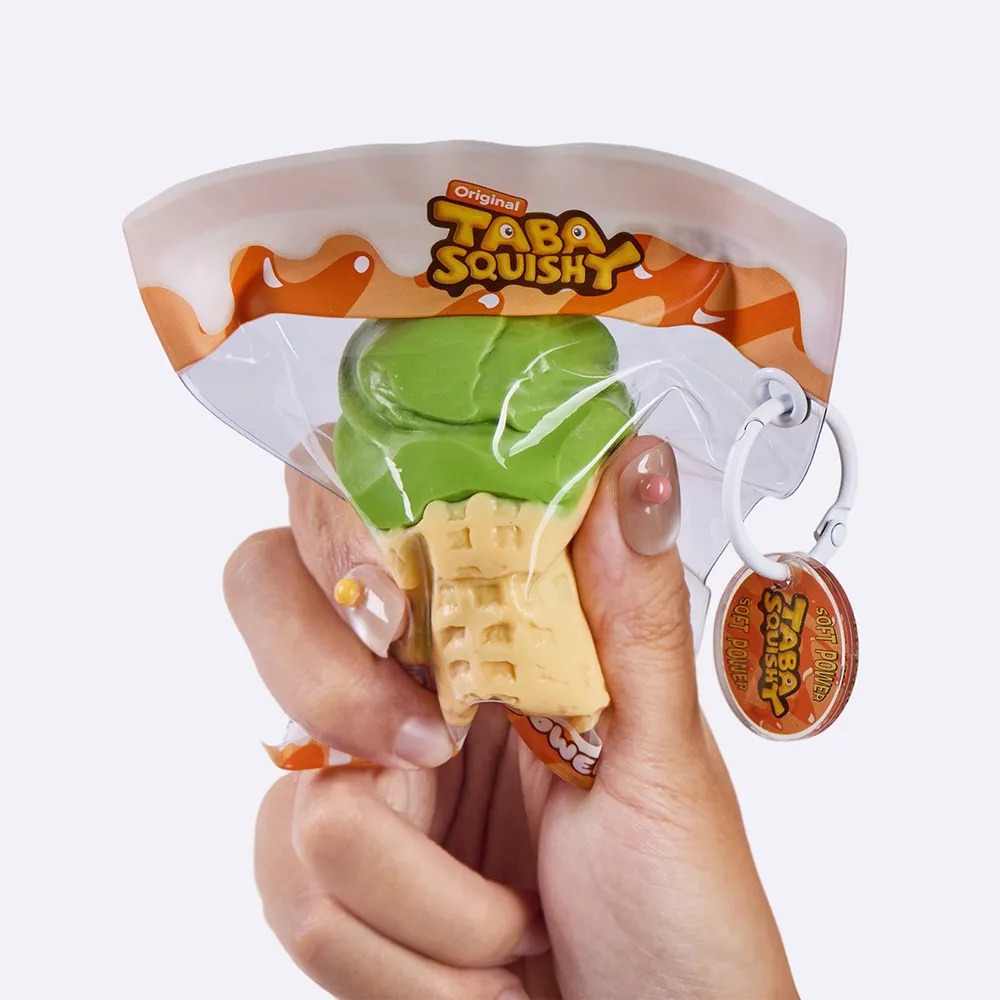Matcha Green Ice Cream Cone Taba Squishy — photo 5