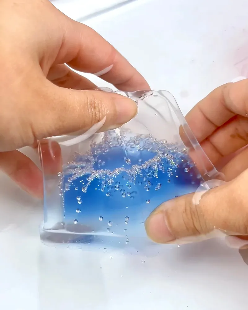 Matte Transparent Puddinh Squishy Stress Relief Decompression Toy — photo 2